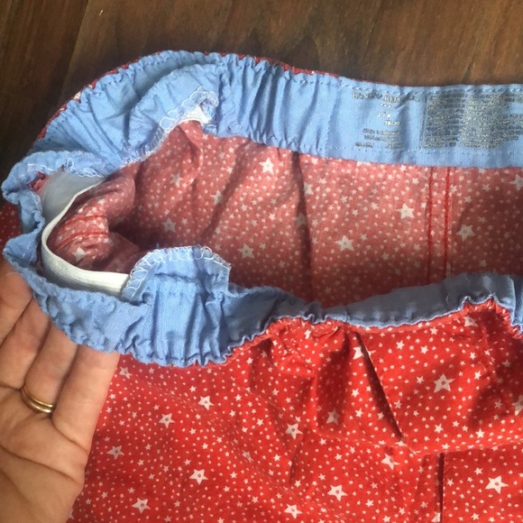 Banana Republic Womens Boxers Pajamas Size S Red 100% cotton Shorts - Picture 3 of 5